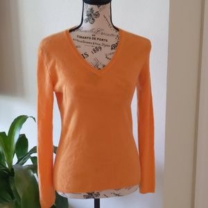 Charter Club 100% Cashmere V-neck Sweater XS